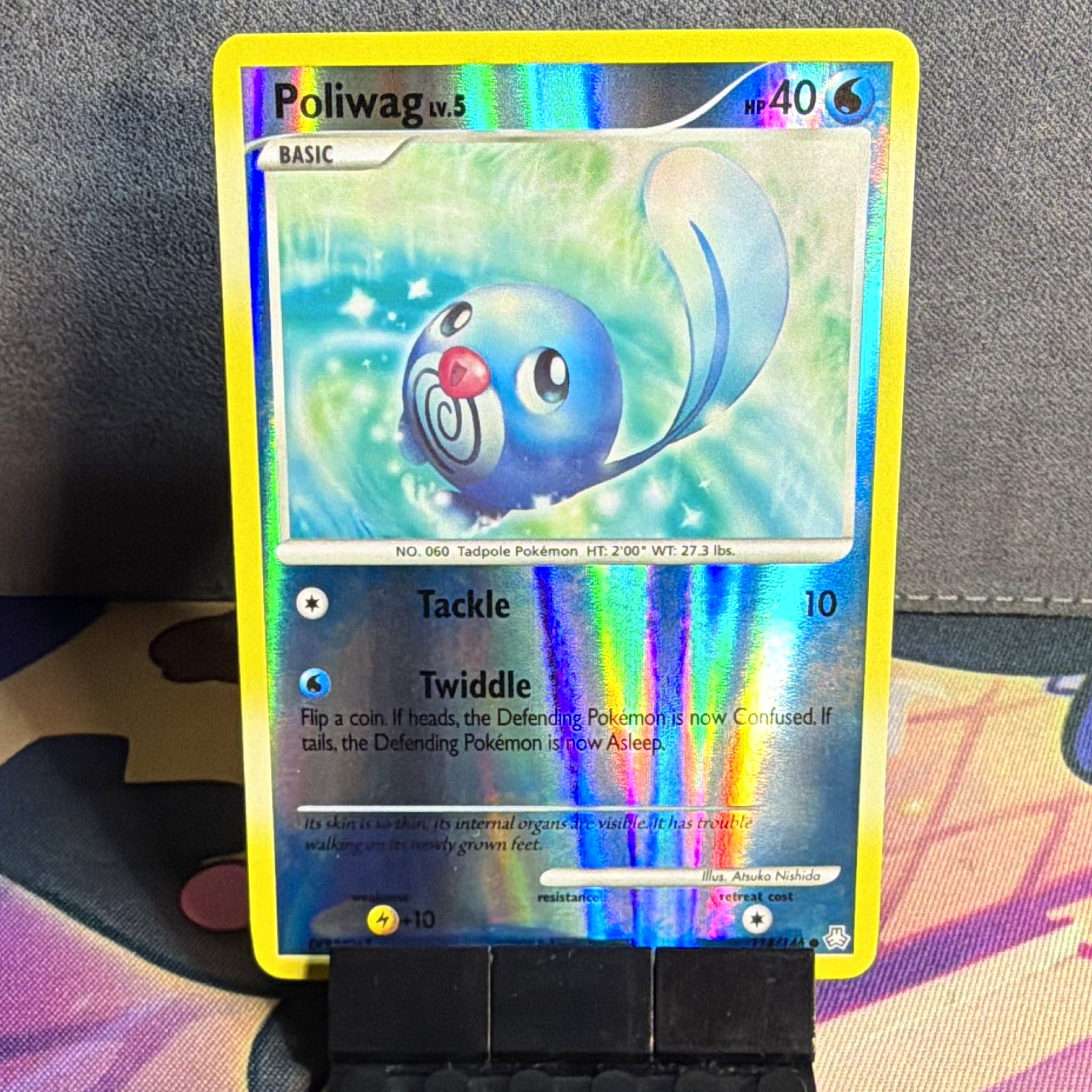 Pokémon TCG Poliwag 114/146 Leggende Risvegliate Reverse Holo Inglese 2008