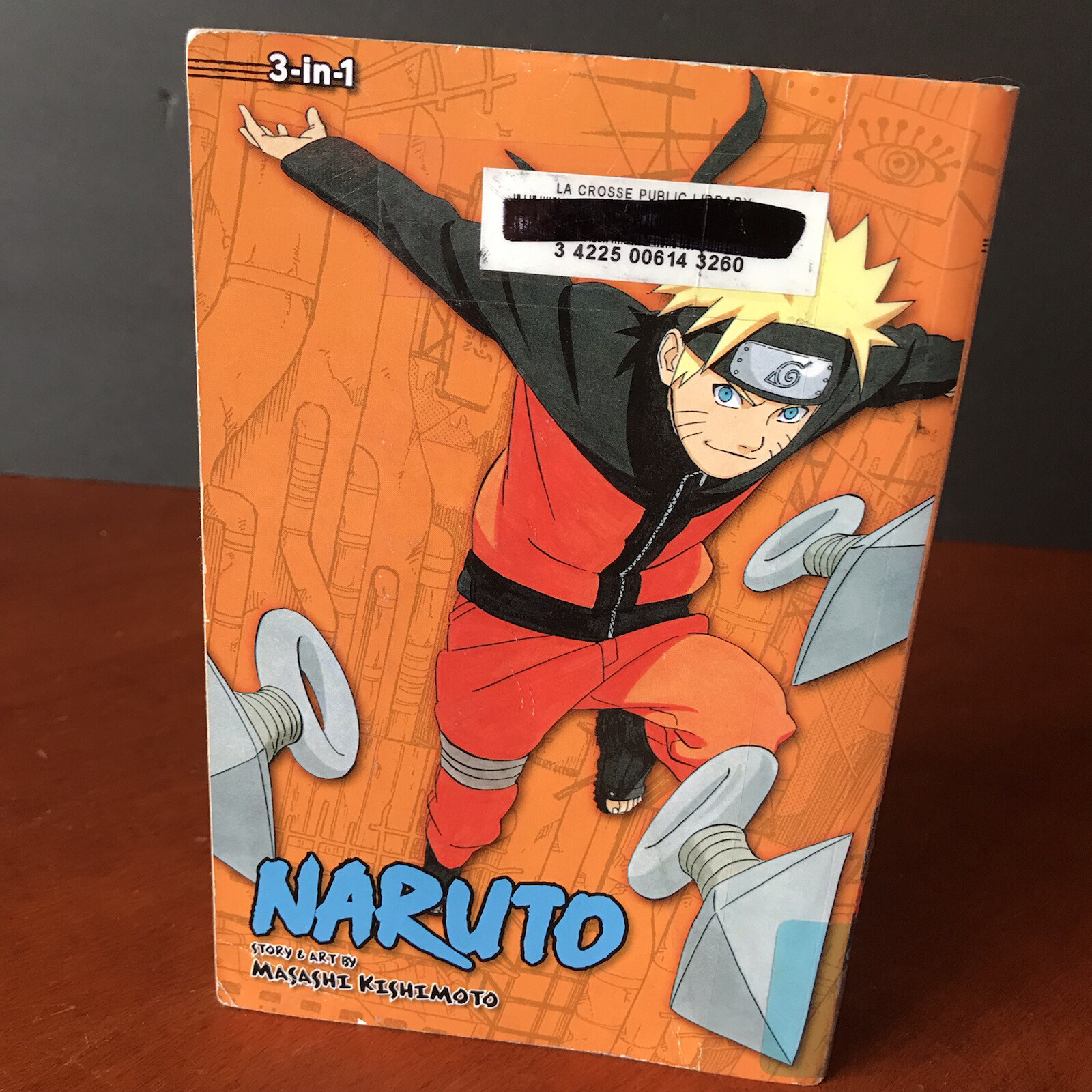 Naruto Manga Book 34-35-36 Masashi Kishimoto Inglese 3 in 1 Vol 34 35 36