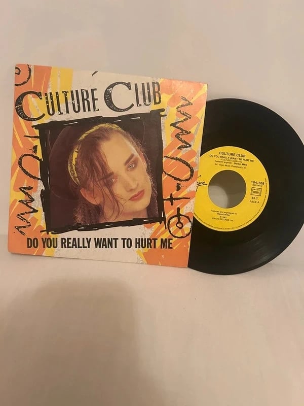 Disque vinyle 45T Culture Club - Do You Really Want To Hurt Me (1982 Virgin)