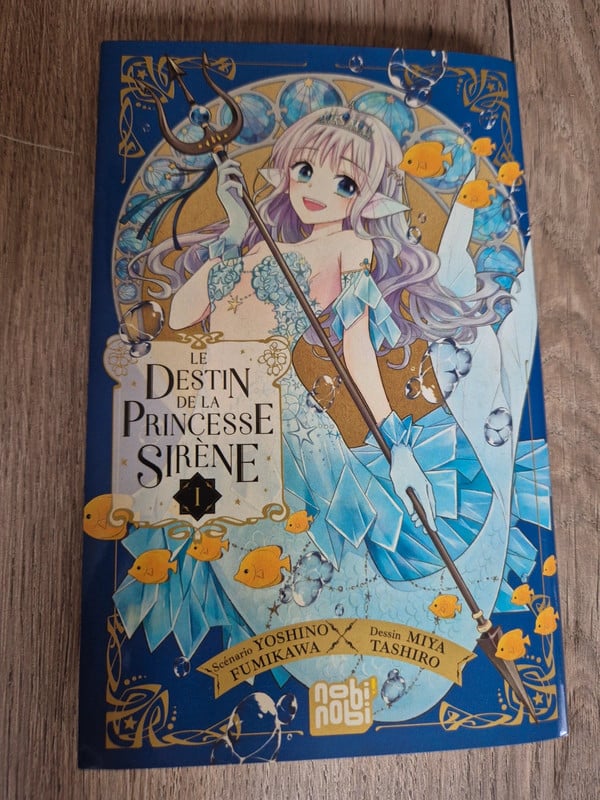 Le destin de la princesse sirène tome 1 manga