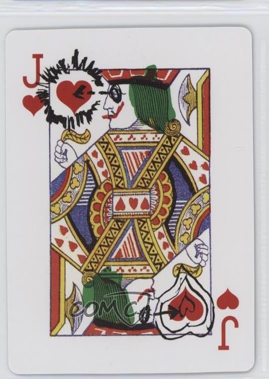 2008 Dark Knight The Joker Set Carte da Poker Occhi sui Cuori (Jack of Hearts) kn8