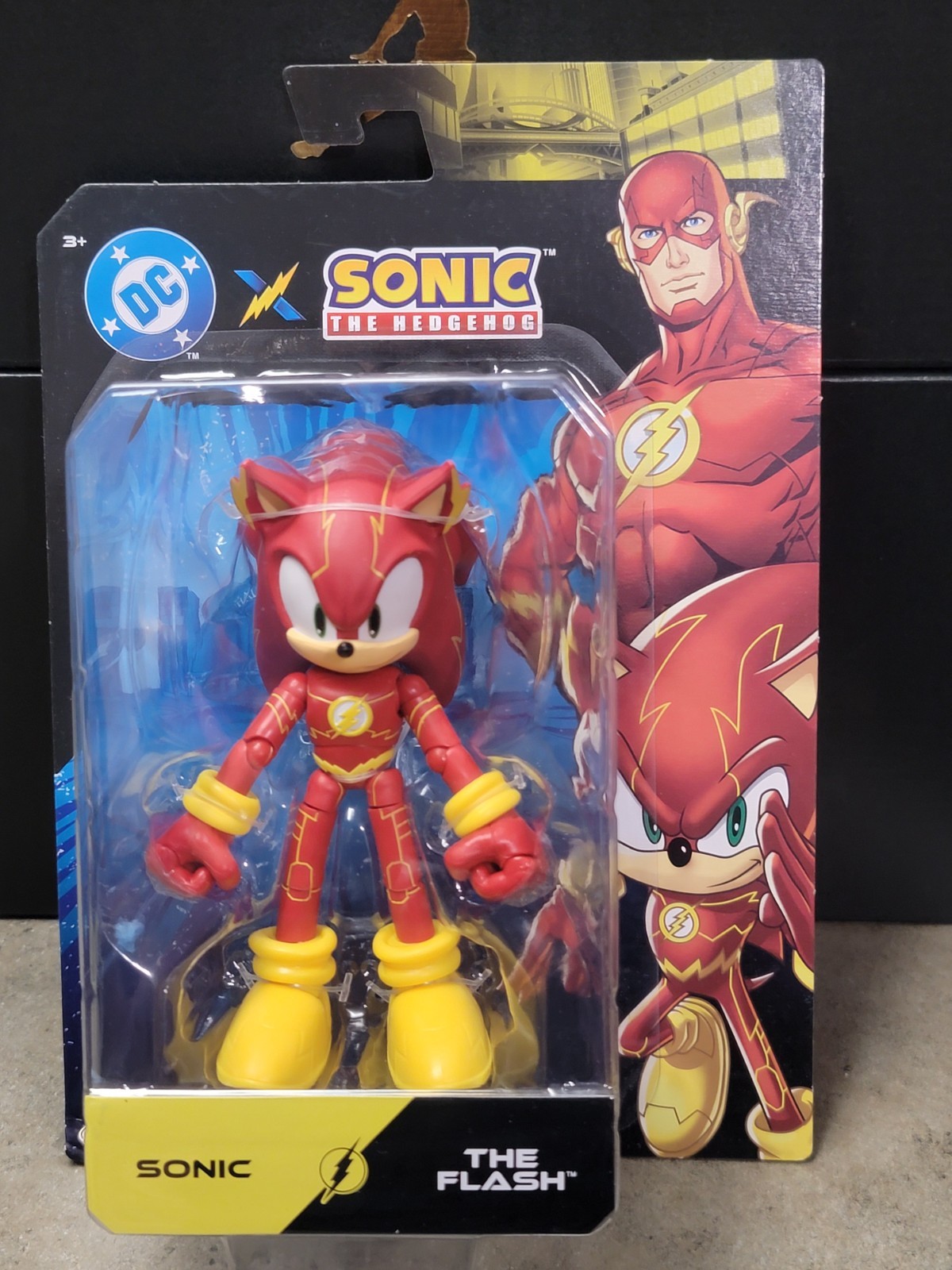 DC Sonic Il Riccio Sonic Il Figura Flash