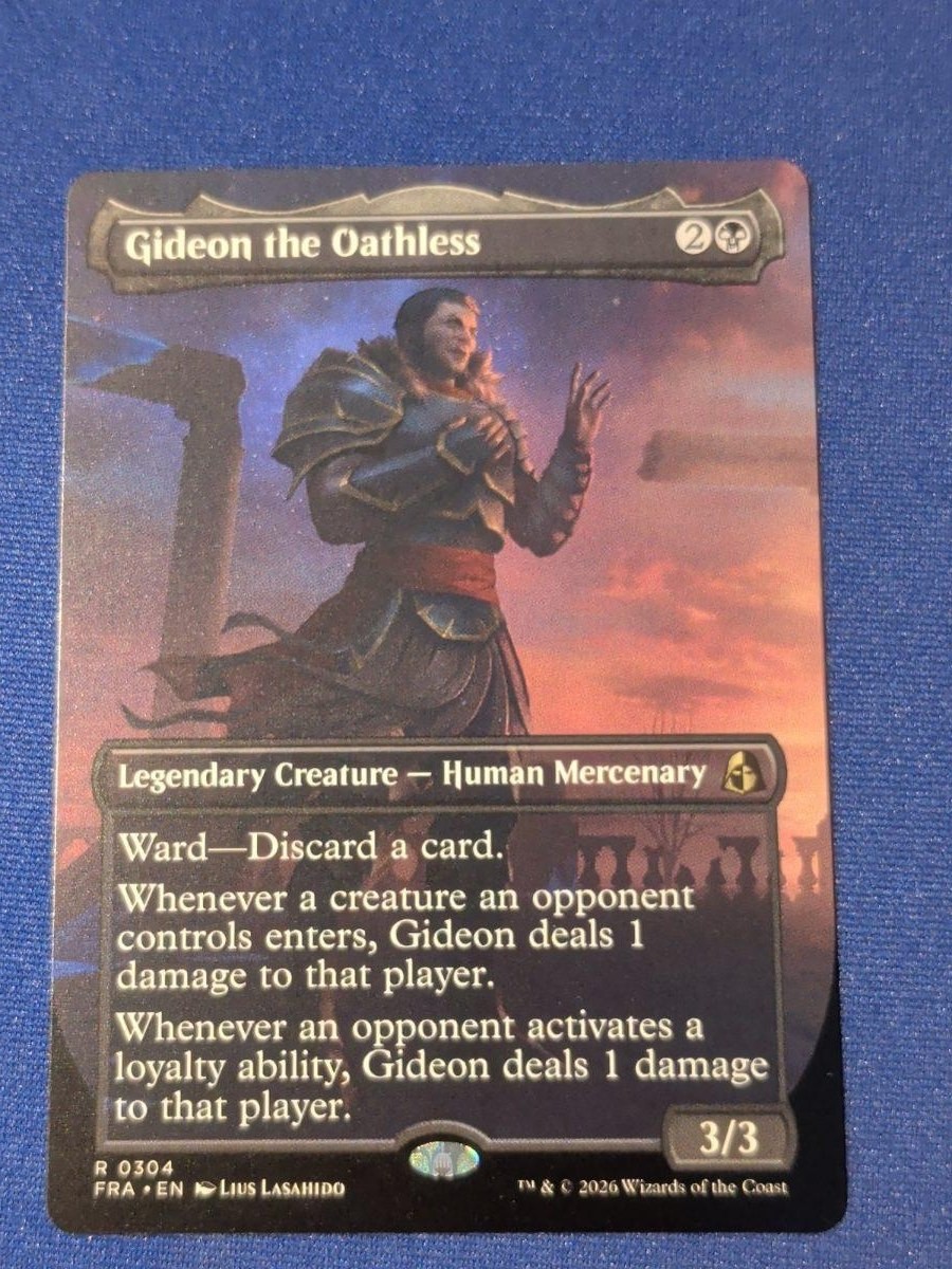 Gideon la frattura della realtà senza avena (senza confini) #304 quasi nuovo MTG