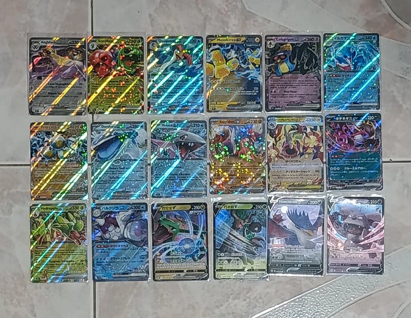 Lotto carte Pokemon