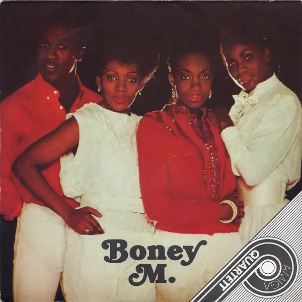 Boney M. Amiga Quartett Vinile Single 7'' 45 Giri NEAR MINT Amiga