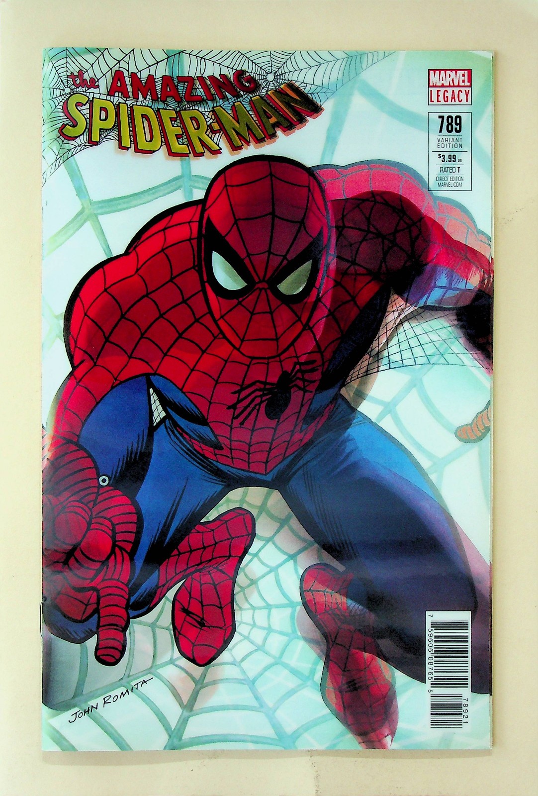 Amazing Spider-Man #789 Variante Lenticolare - (Dicembre 2017, Marvel) - Near Mint