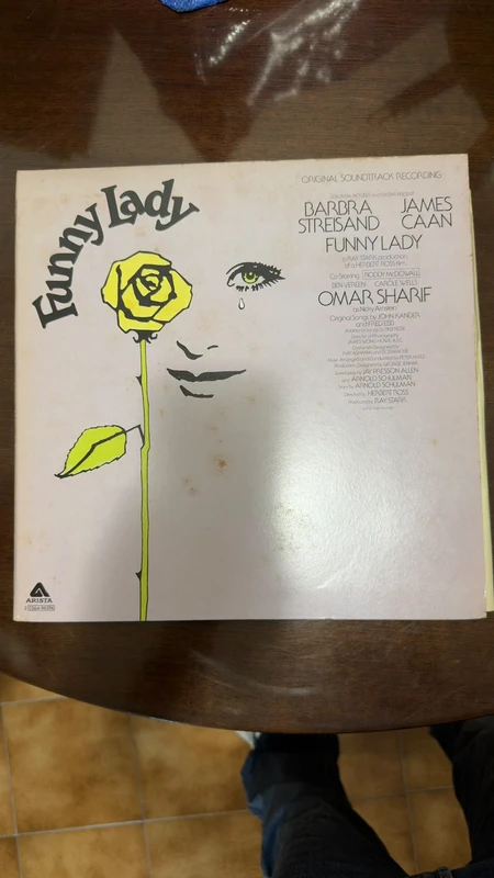 Funny Lady Soundtrack LP Barbra Streisand James Caan Omar Sharif - Vinile 1975 Arista