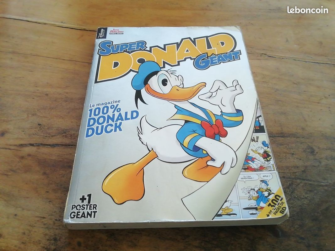 Bd super donald géant hors-série mai 2021