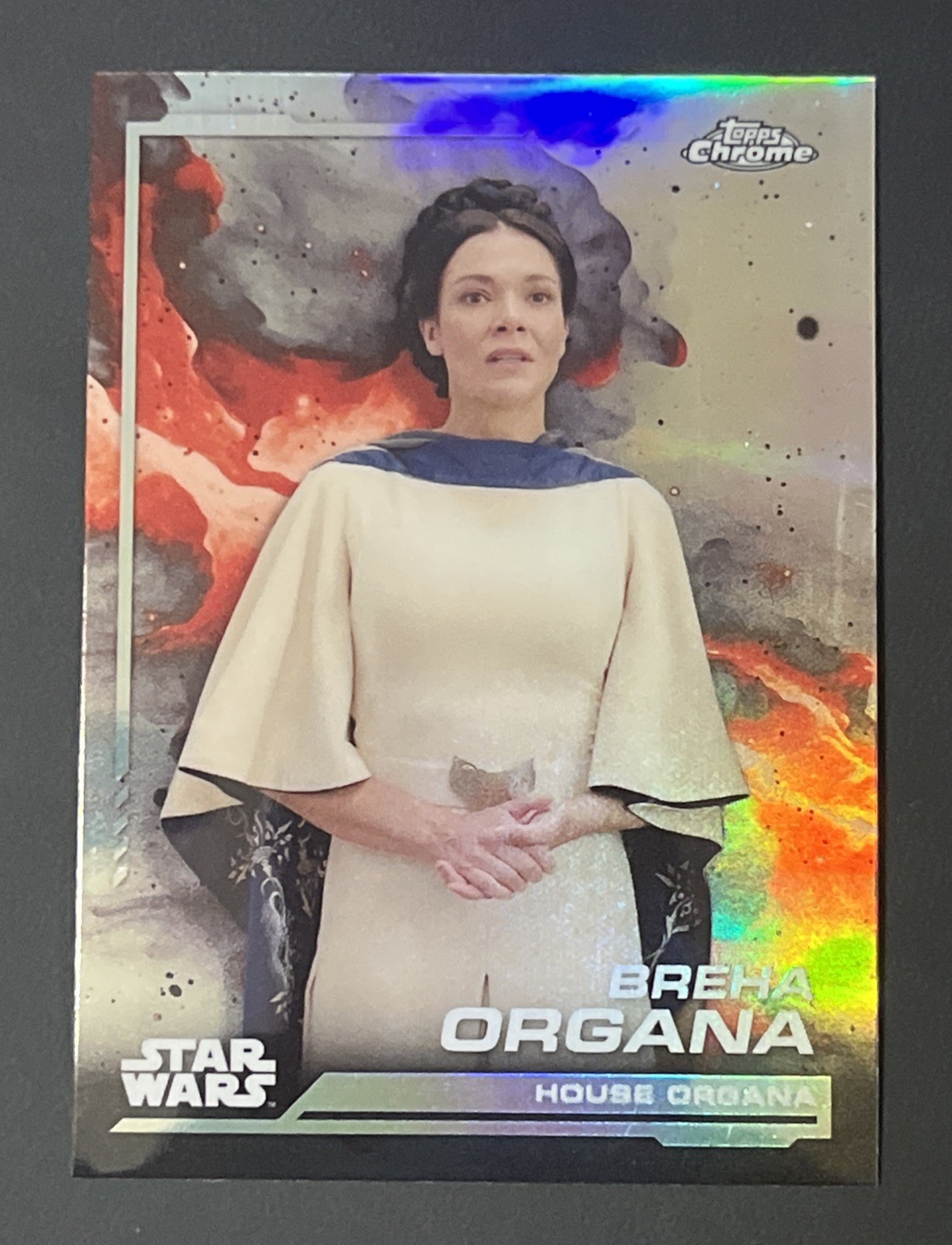 Breha Organa 2024 Topps Chrome Star Wars rifrattore #73