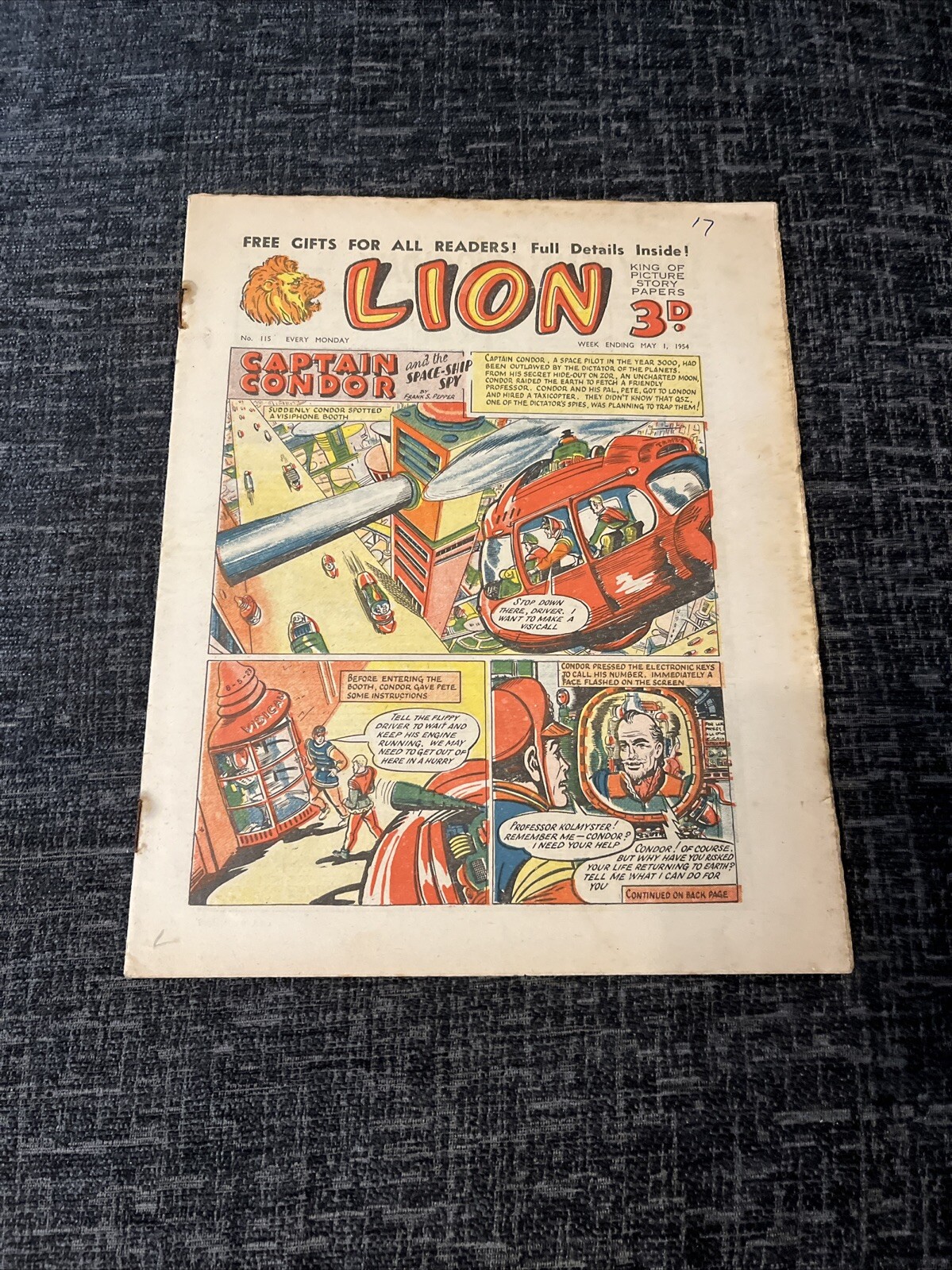 Lion Comic - No 115 - 1 May 1954