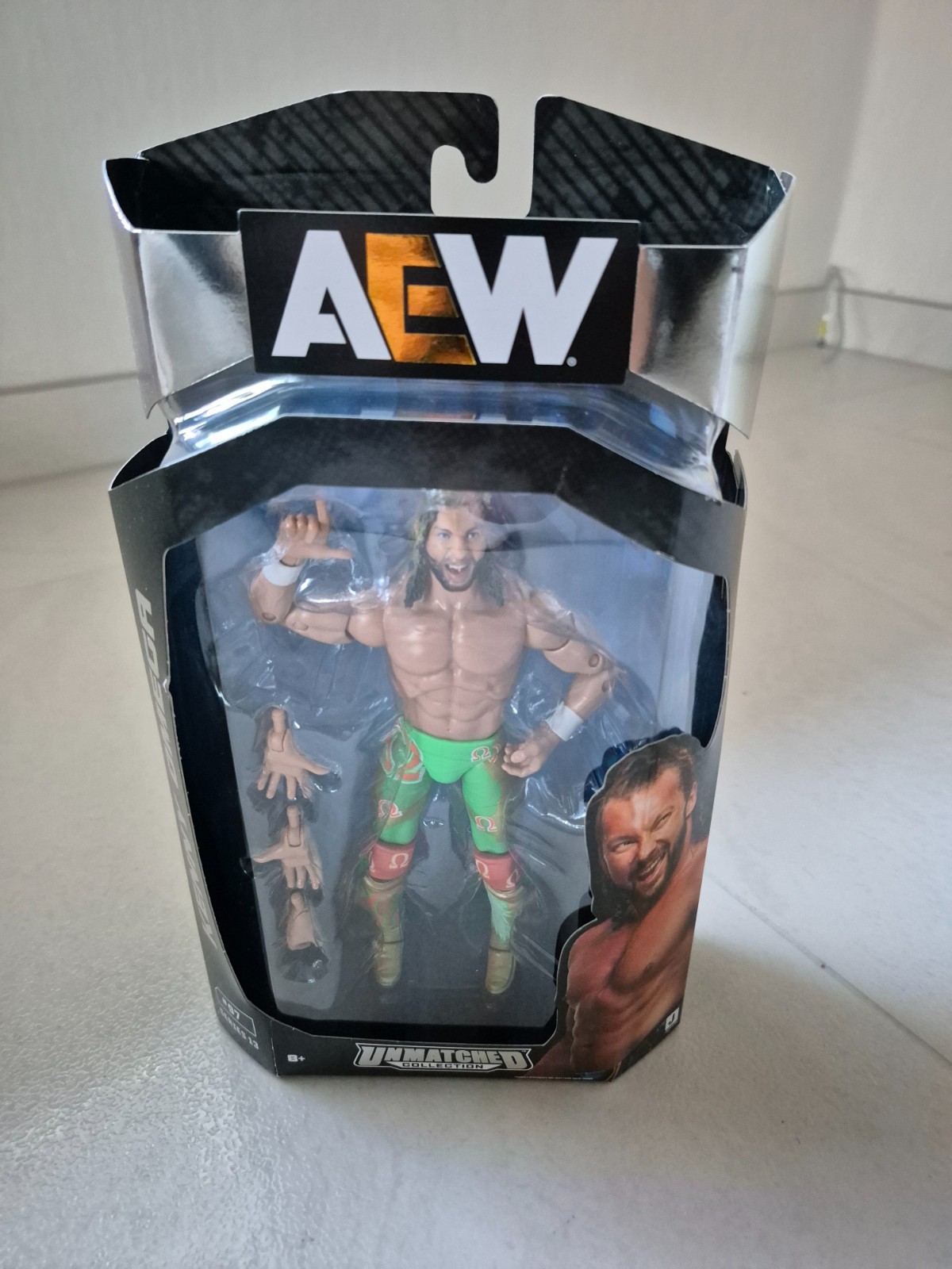 Aew/WWE Jazwares Unmatched 13 Kenny Omega nuovo confezione originale