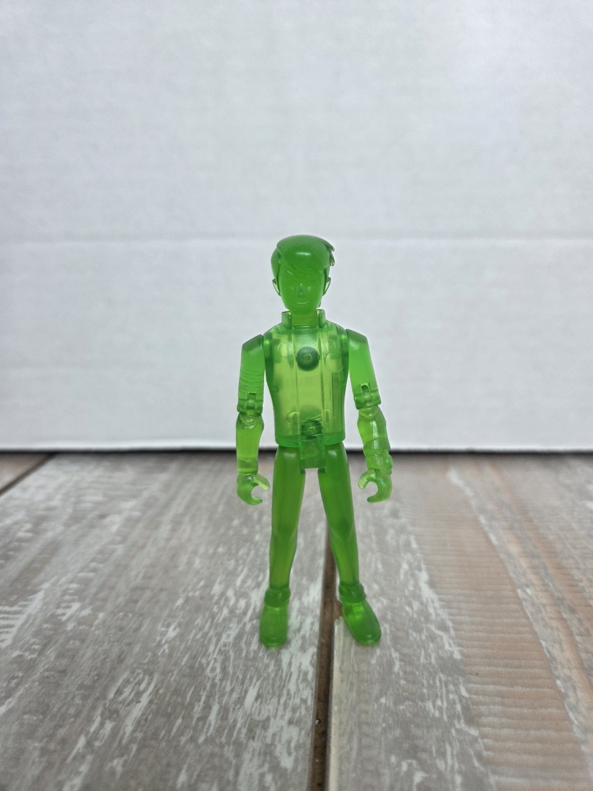 Ben 10 Alien Force Action Figure - Ben Tennyson Translucent Green