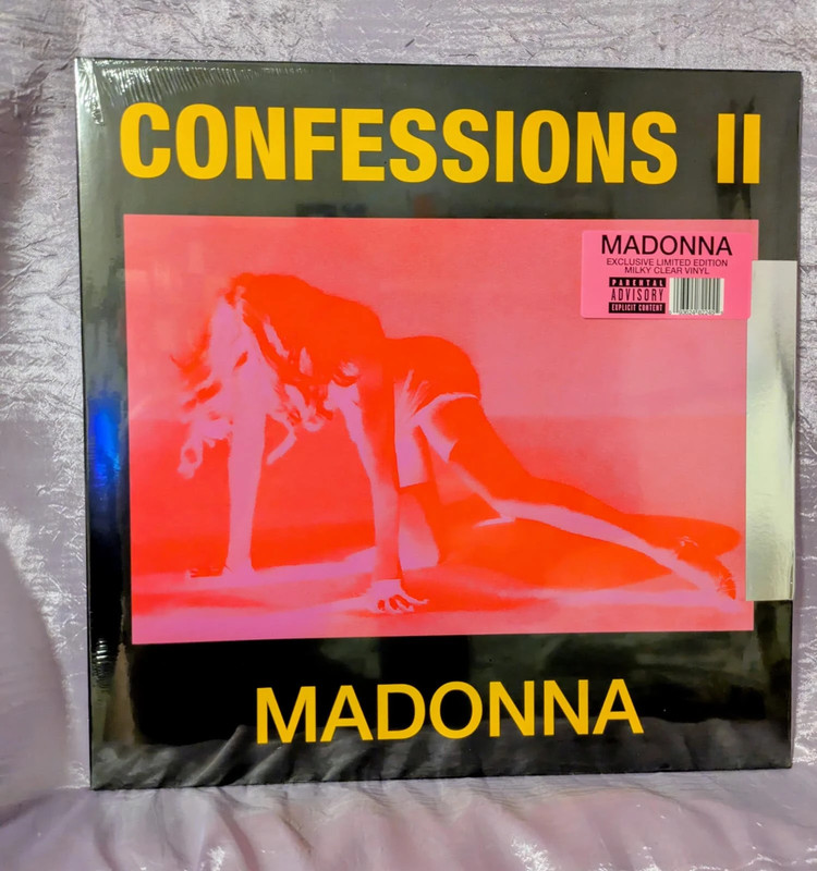 Madonna - Confessions II vinyl LP Spotify Fans First Milky Clear Limited sold out
