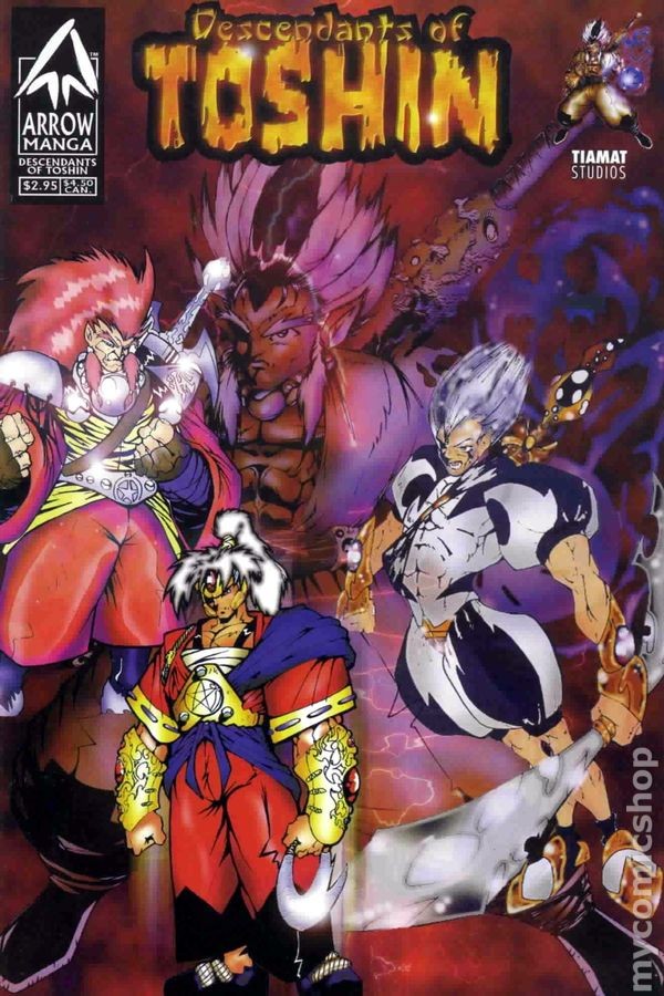 Discendenti di Toshin #1 VF 1999 Immagine Stock