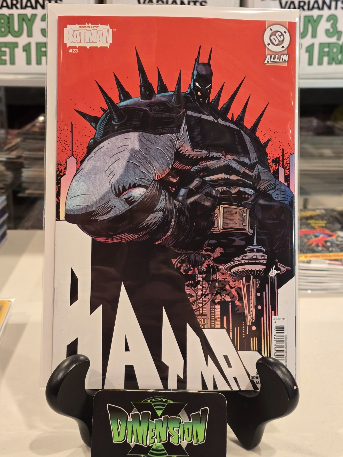 ABSOLUTE BATMAN #23 1:25 INCENTIVE DAMIAN SCOTT QUASI NUOVO PRIMA STAMPA 2026 DC