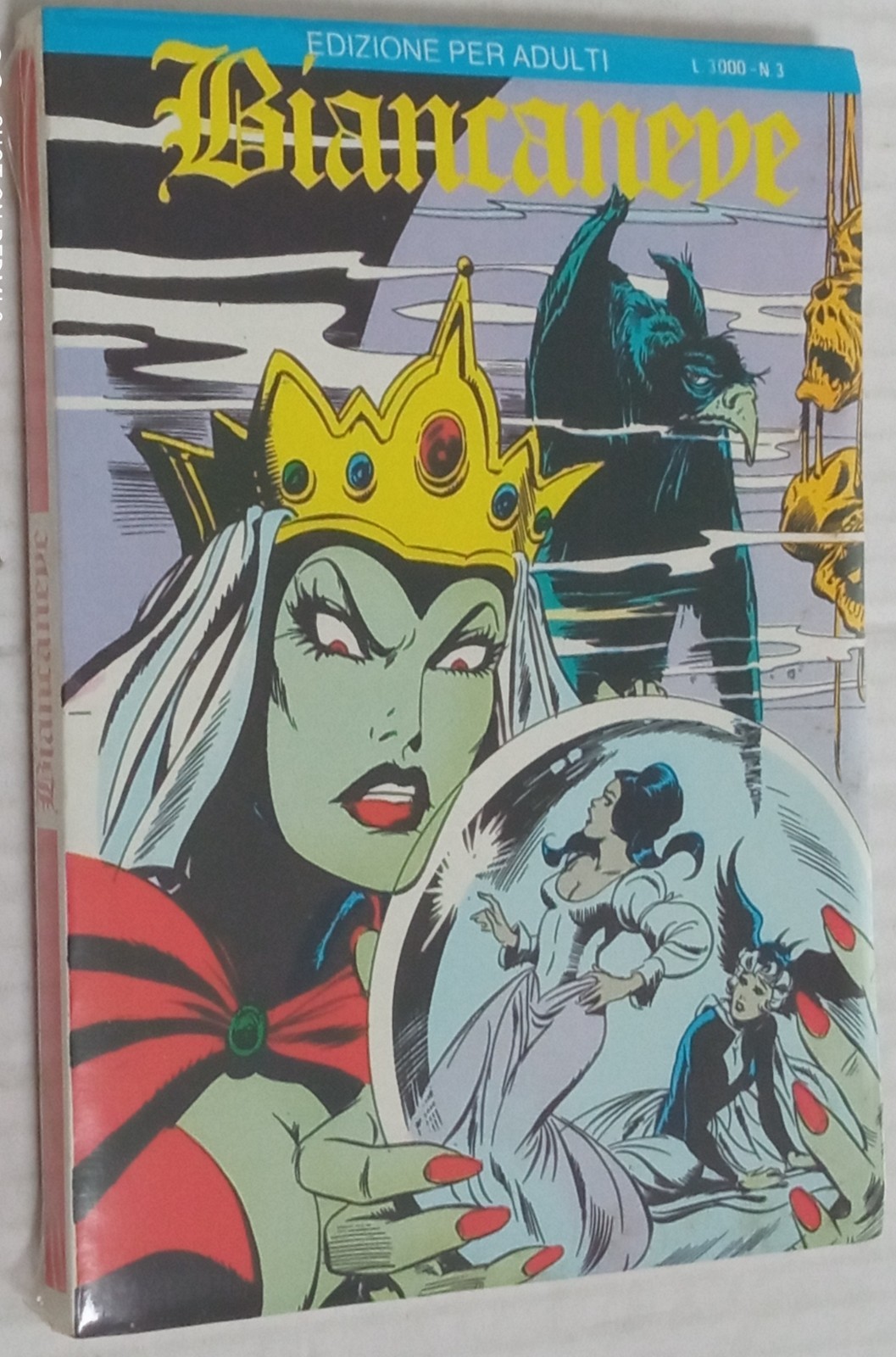 fumetti vintage BIANCANEVE RACCOLTA originale n° 3 LEONE FROLLO mai aperta