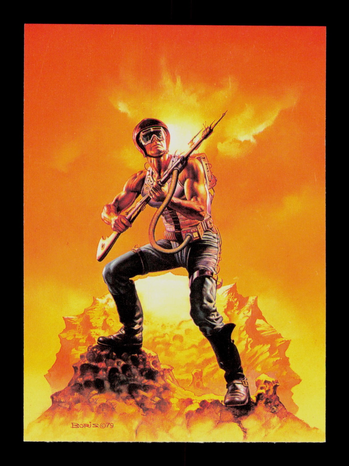 30 Mercenary Boris Vallejo 1991 Fantasy Art Trading Card TC
