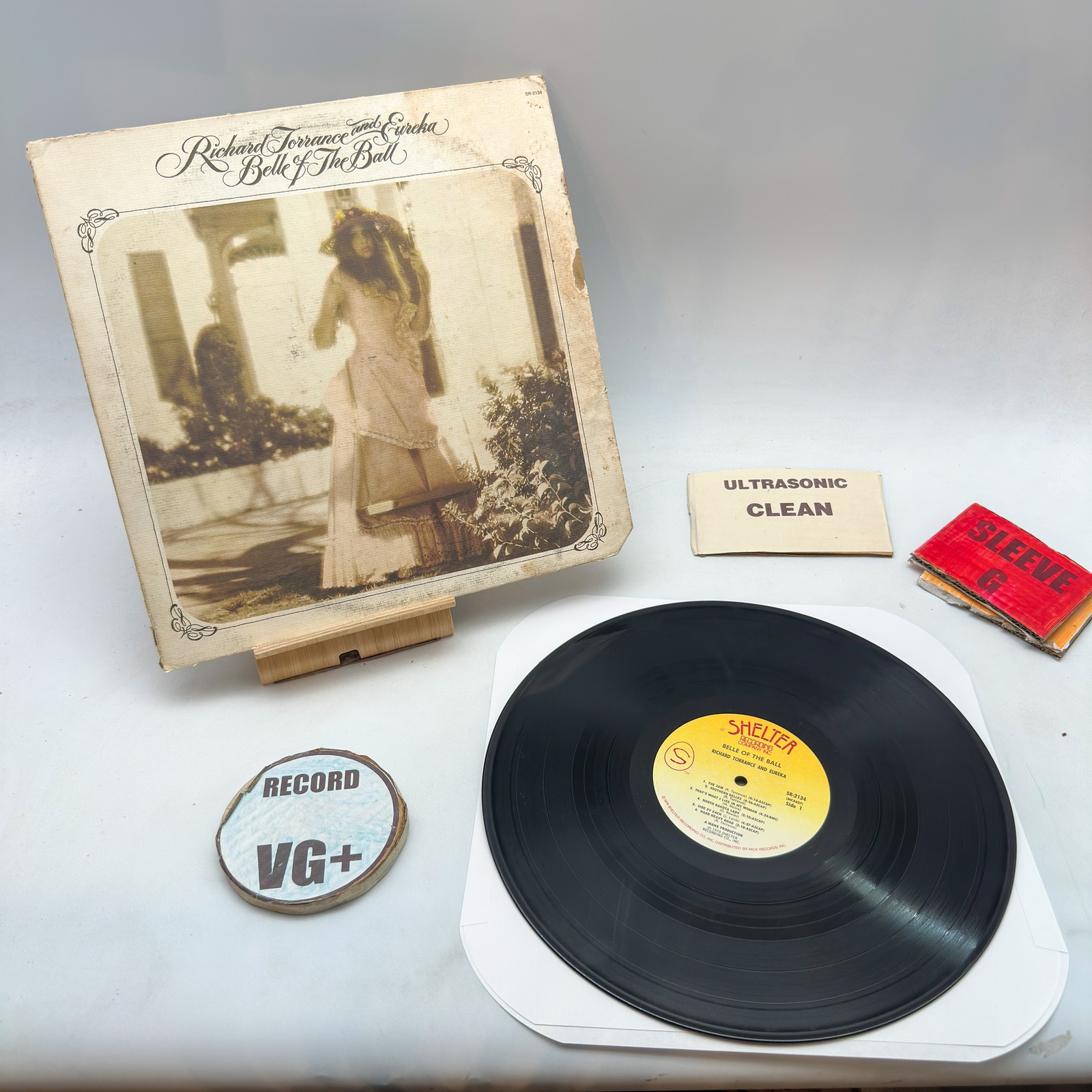 Richard Torrance And Eureka - Belle Of The Ball VG+/G+ Ultrasonic Clean 1975