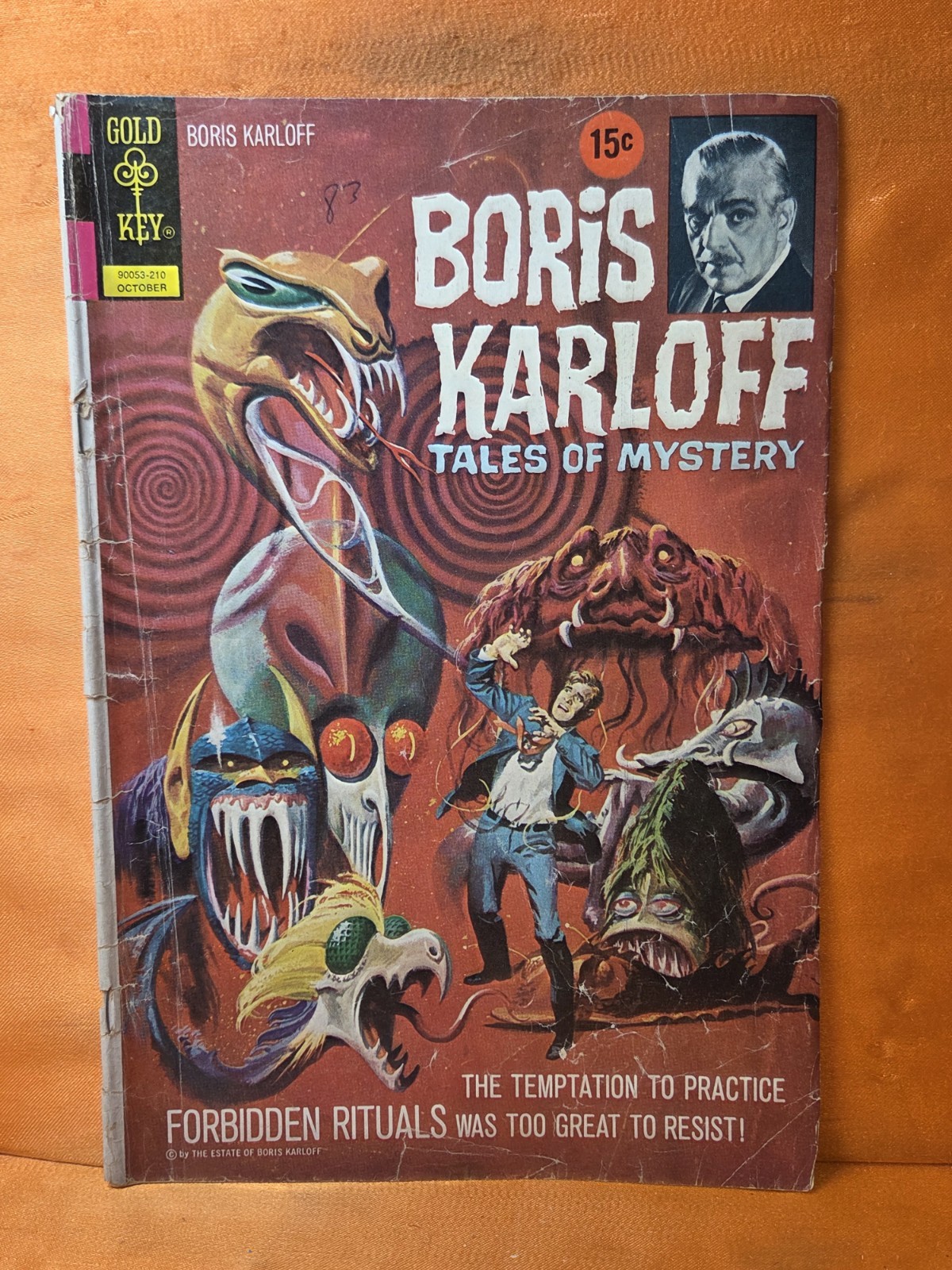 Boris Karloff Tales Of Mystery #43 VG 1972 Forbidden Rituals! A1