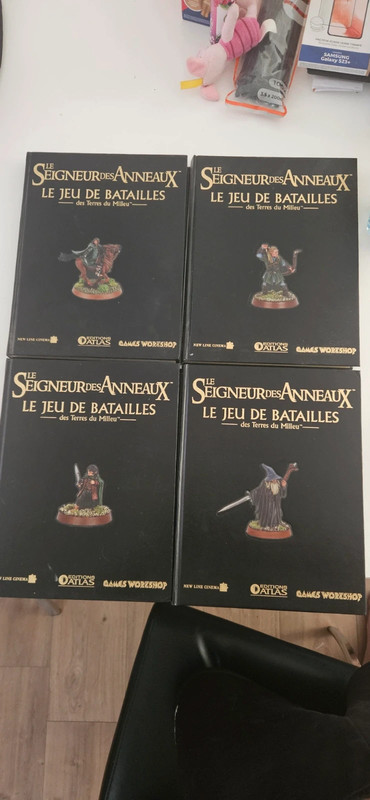 Livre jeu de bataille du seigneur des anneaux