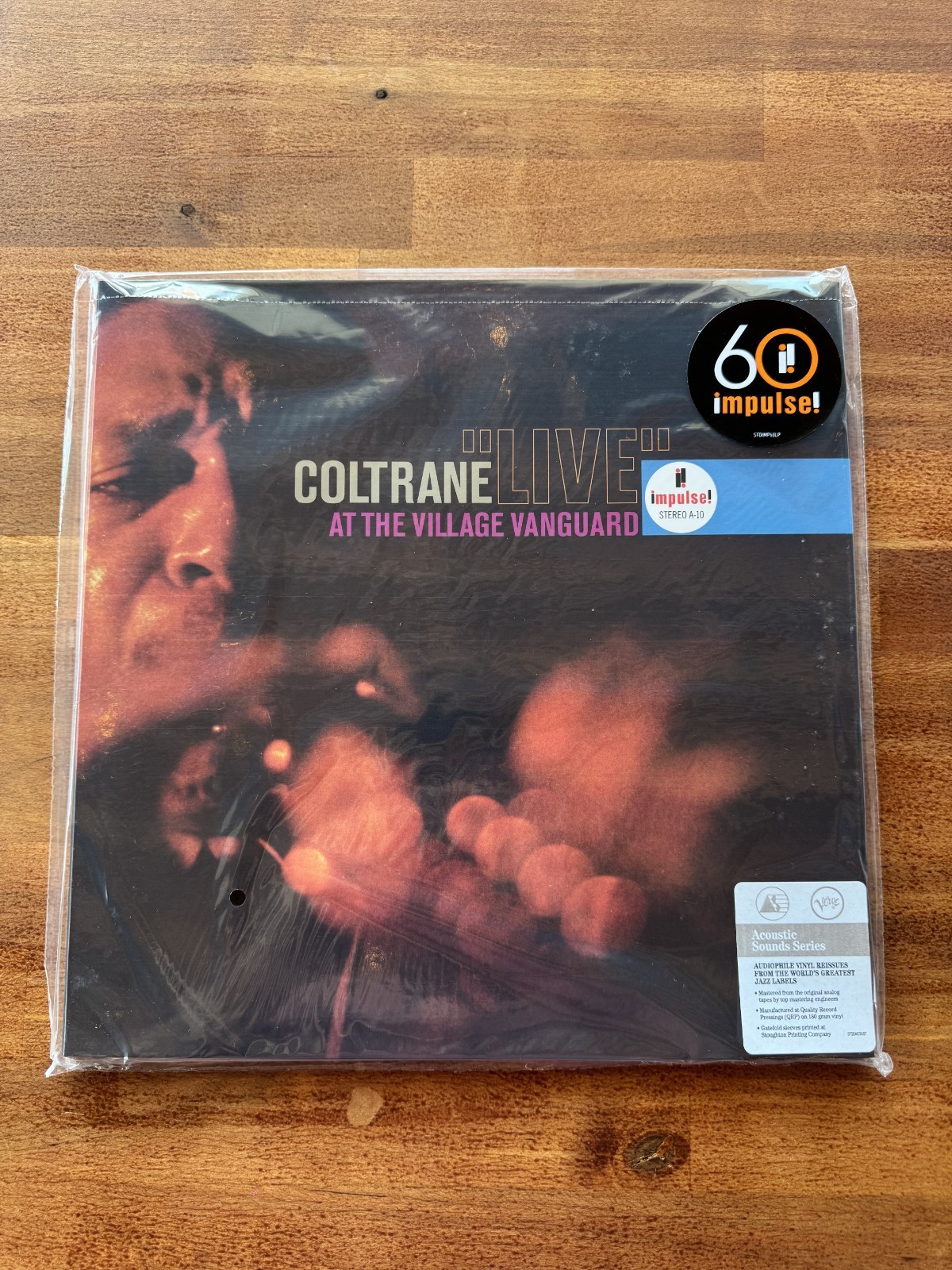 John Coltrane Live At The Village Vanguard  (Acoustic Sounds) Vinyl LP SEALED