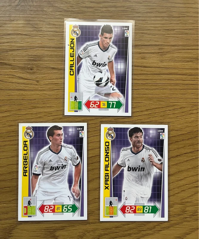 Panini Adrenalyn XL 2012/13 Arbeloa Xabi Alonso Callejón