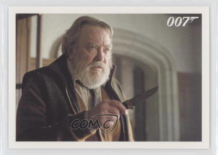 2013 James Bond: Artifacts & Relics Skyfall Kincade As Bond and M #090 0c3