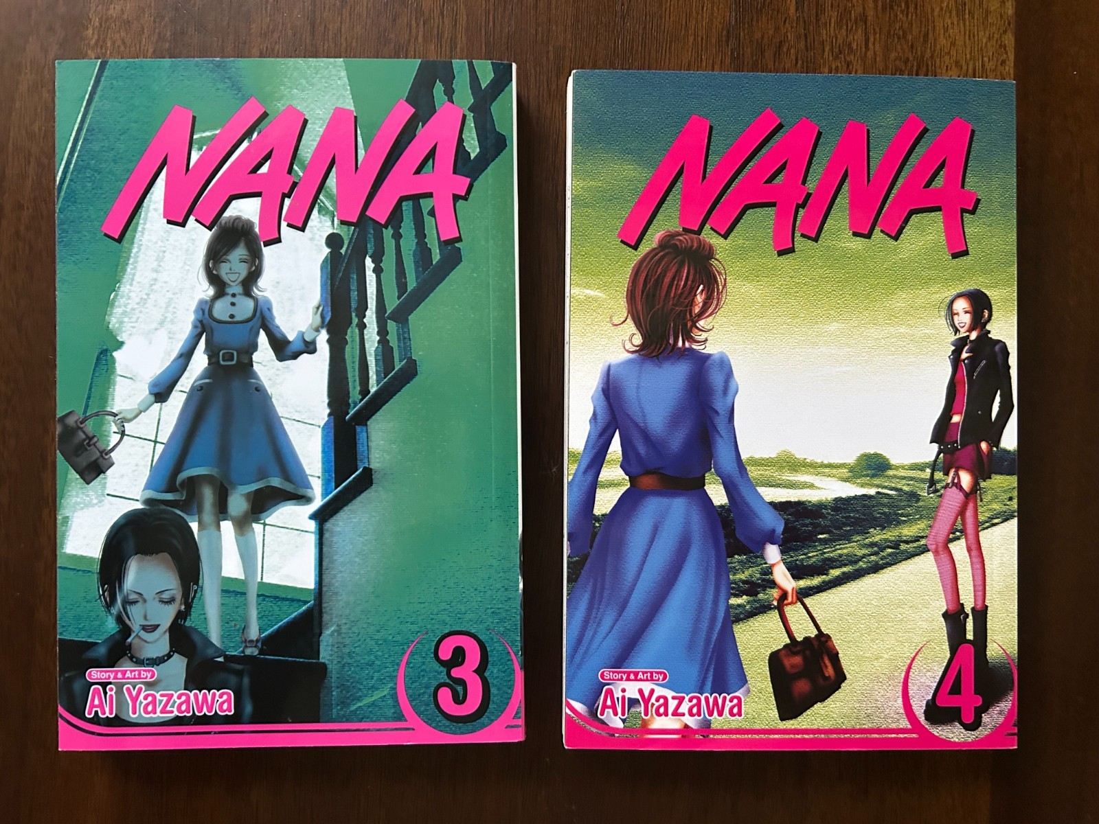 NANA Vols. 3-4 di Ai Yazawa manga inglese tascabile Shojo Beat Viz Media
