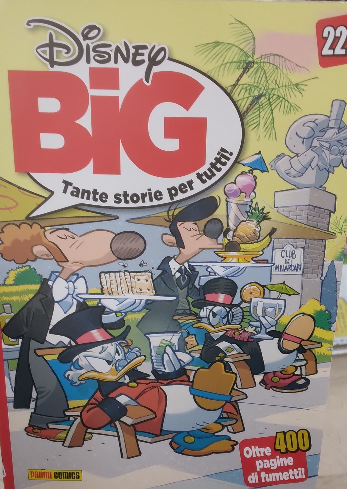 DISNEY BIG 222- AAVV PANINI COMICS- OTTIMO STATO-SPED GRATUITA
