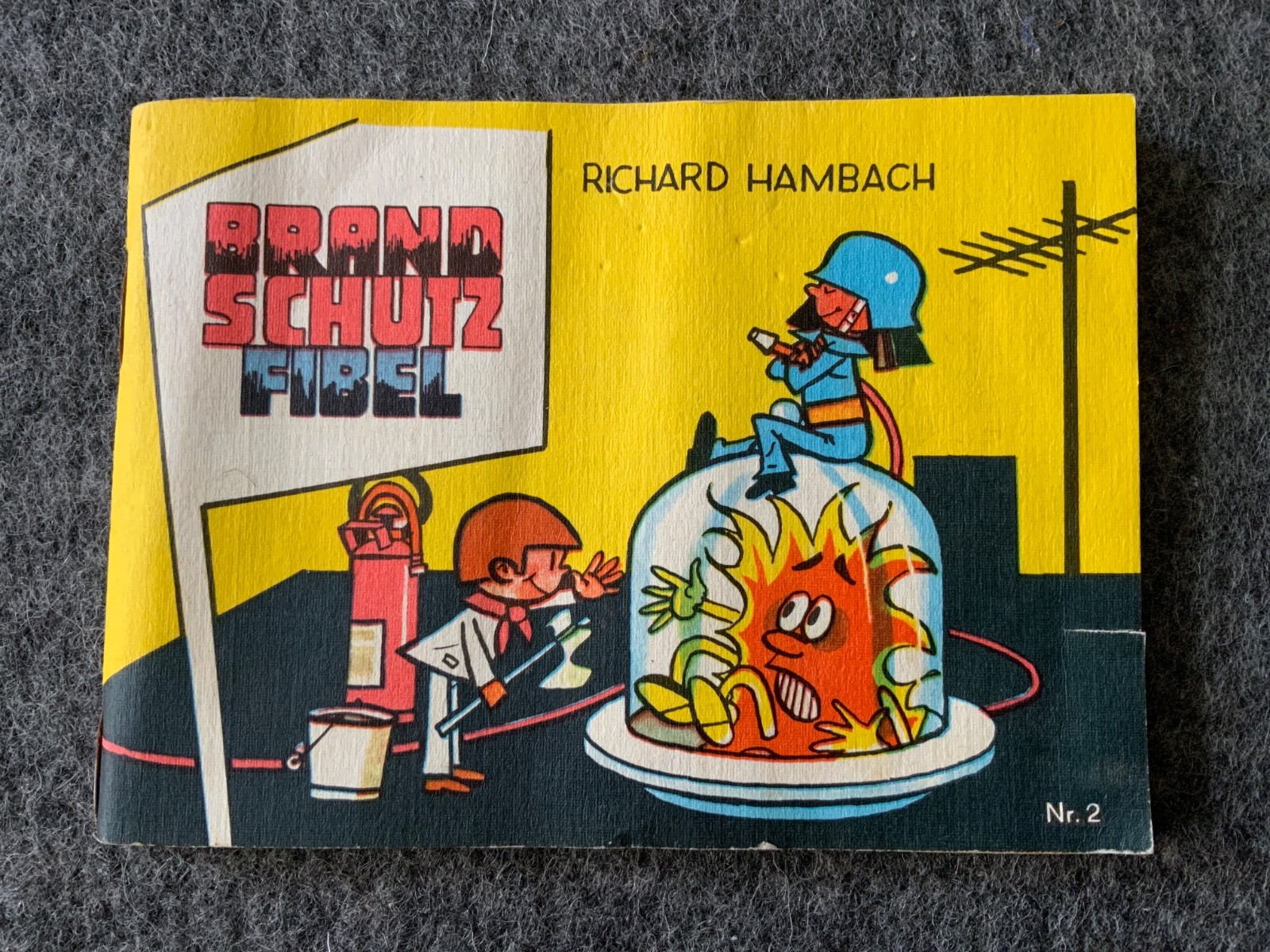 Fibula antincendio RDT n. 2 | Richard Hambach | Staatsverlag DDR | molto buona