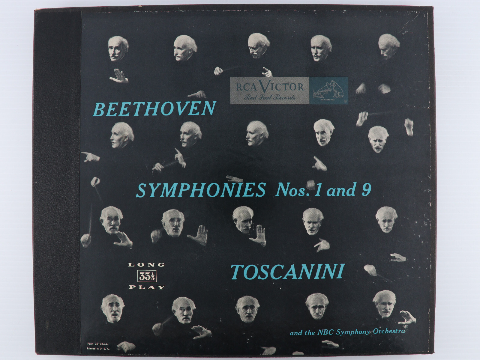 Beethoven, Toscanini - Symphonies Nos. 1 And 9 1952 2x LP Record Box Set LM-6009