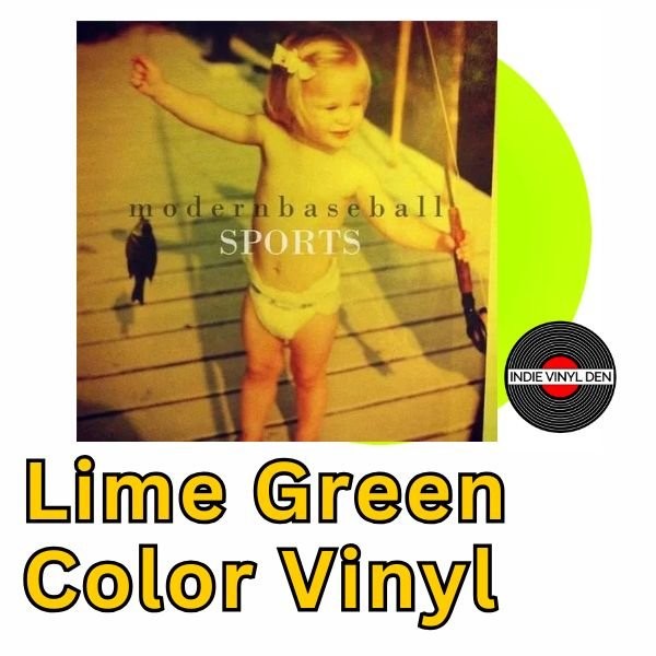Modern Baseball - Sports - Lime Green Color Vinyl Record