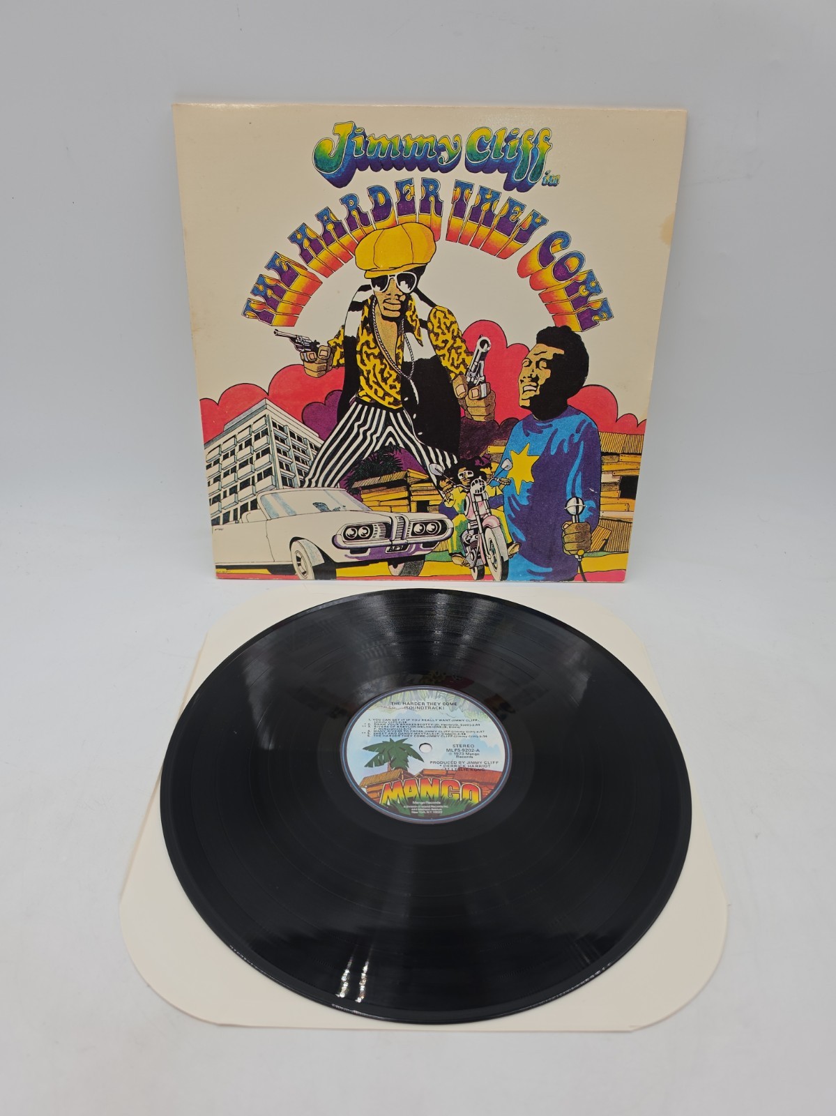 Jimmy Cliff The Harder They Come Reggae Soundtrack Vinyl LP Mango Records VG+