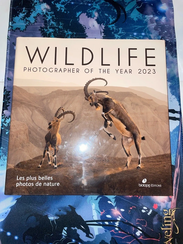 Livre Wildlife Photografer of the year 2023 Editions Biotope