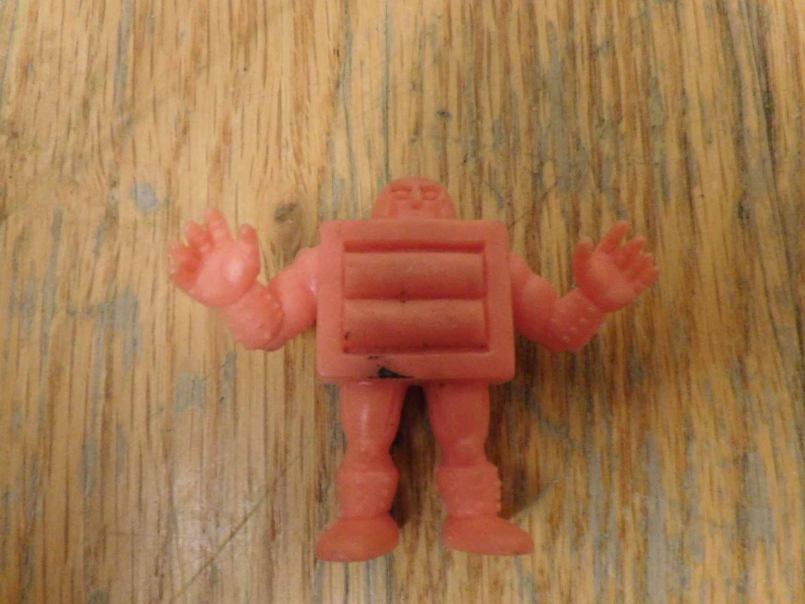 Mattel vintage M.u.s.c.l.e. Figurina Kinnikuman #117 Rollerman arancione