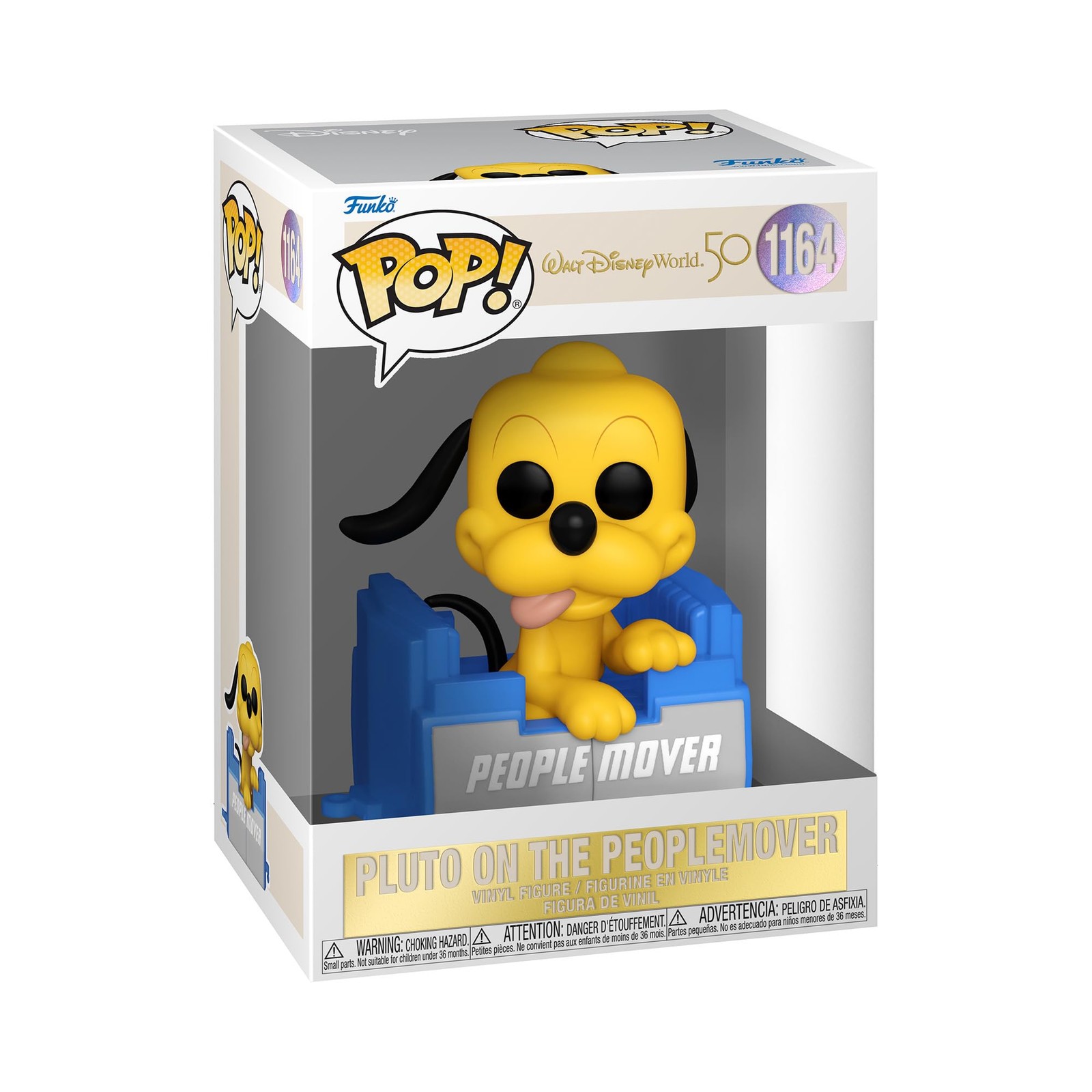 Funko Pop! Disney: WDW50- People Mover Pluto With Balloon - Disney W oWFw