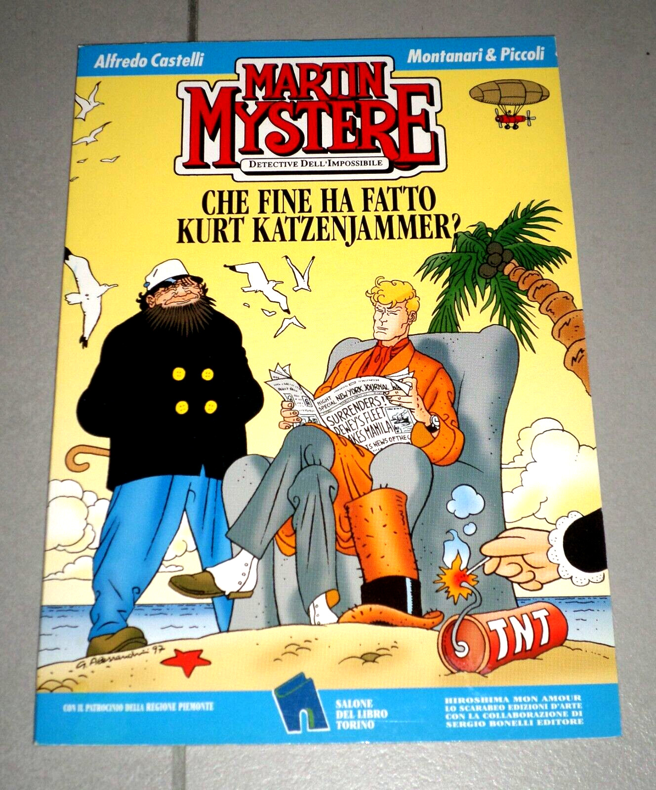 MARTIN MYSTERE - CHE FINE HA FATTO KURT KATZENJAMMER? - Speciale Salone Libro 97