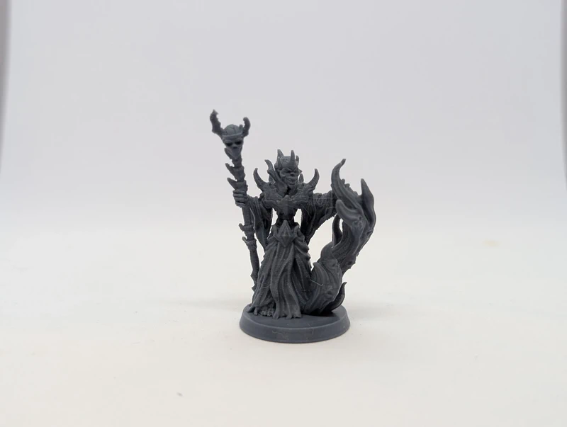 Miniatura Lich 28/32mm, per D&D e HeroQuest, stampa 3D da dipingere