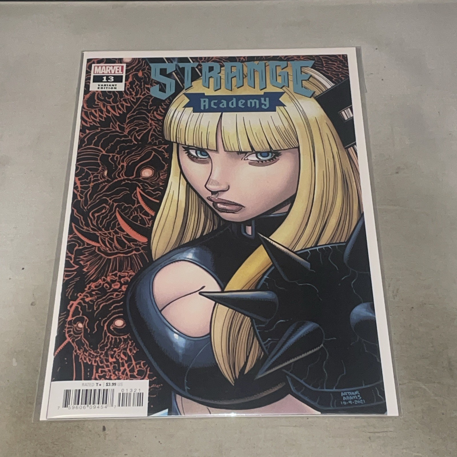 Strange Academy #13 Art Adams variante magica 1° cameo di Gaslamp, Origine di Zoe