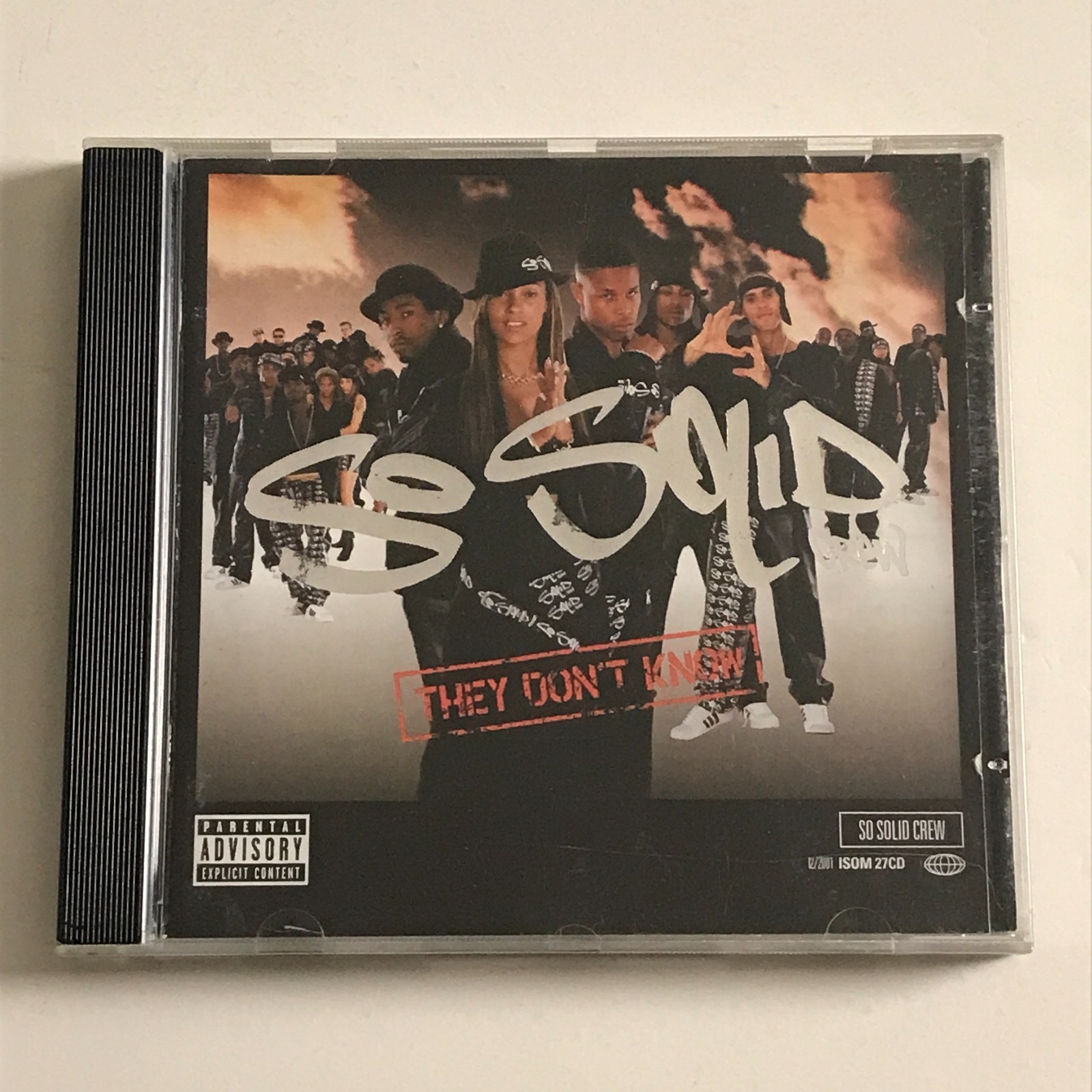 So Solid Crew - They Don't Know CD Album 2001 – ISOM 27CD EX/EX