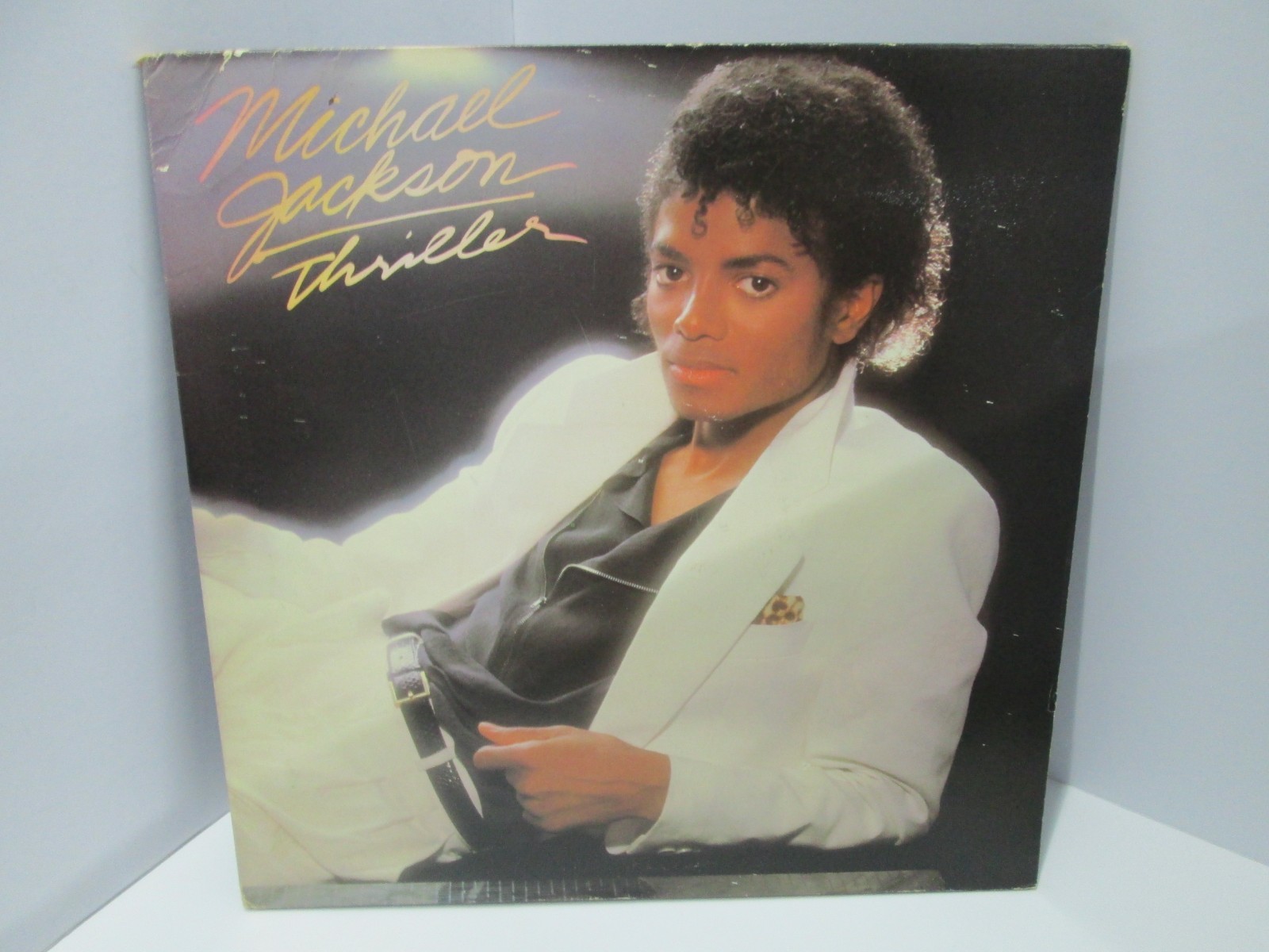 Michael Jackson - Thriller  1982 OG 1st Press QE 38112 MISPRINT ERROR  Vinyl LP