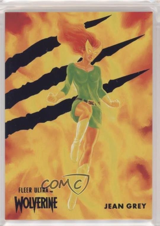 2023 Fleer Ultra Wolverine Blue Foil 14/181 Jean Grey #76 0i47