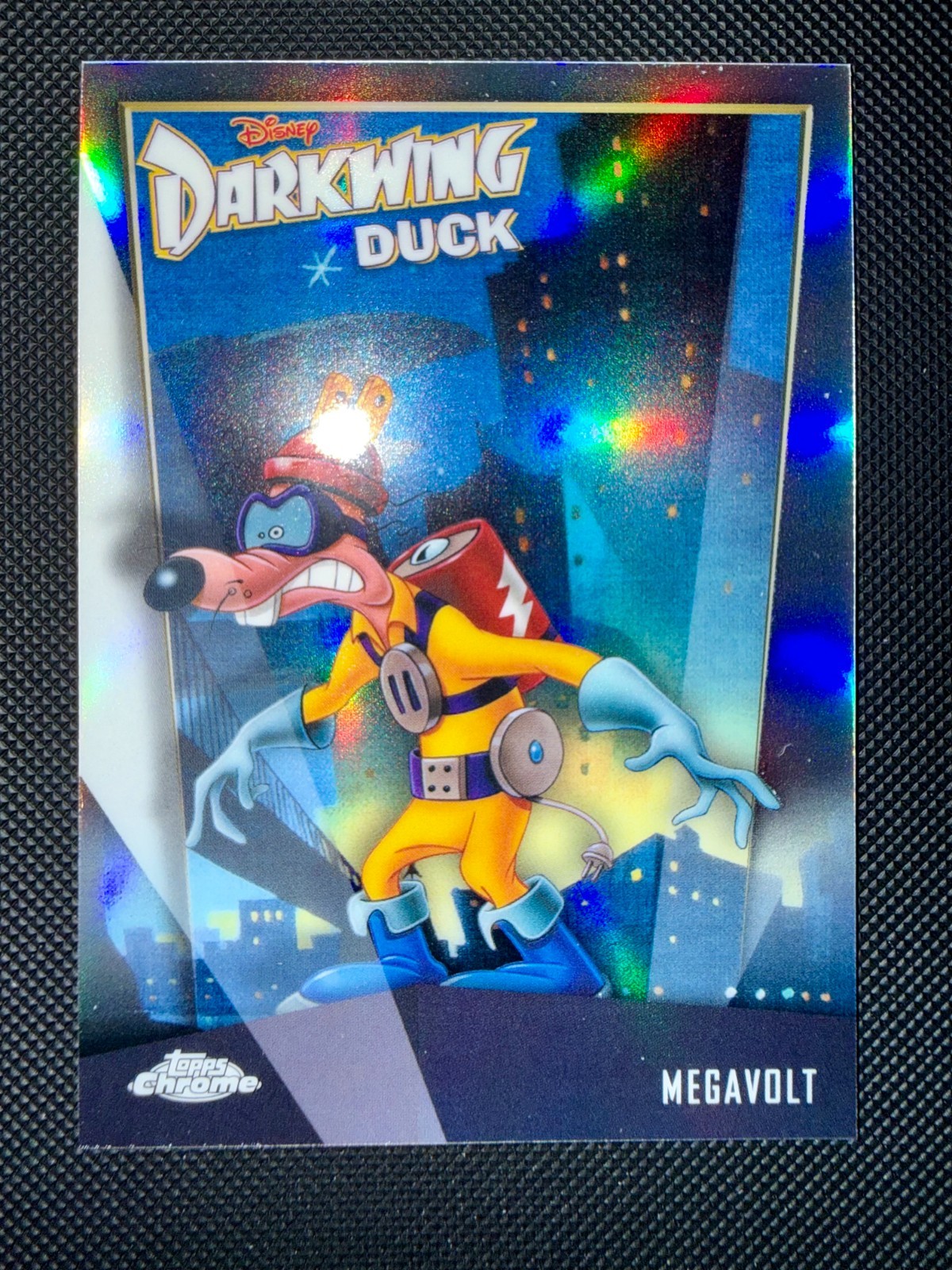 2026 Topps Disney Chrome - Megavolt 35th Darkwing Duck #DD-8