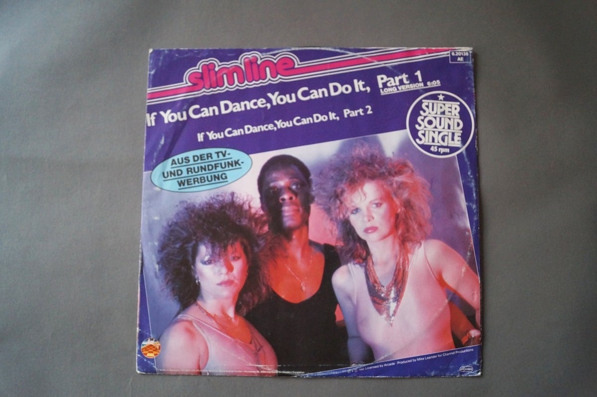 Slimline - If you can dance... (Vinyl Maxi Single) (V-10790)