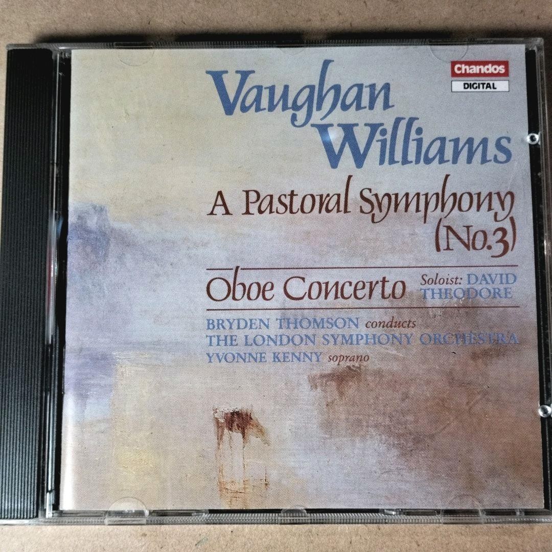 B. Thomson/V.Williams Symphony No. 3 Pastoral Et Al. Album Audio USED [CD] K