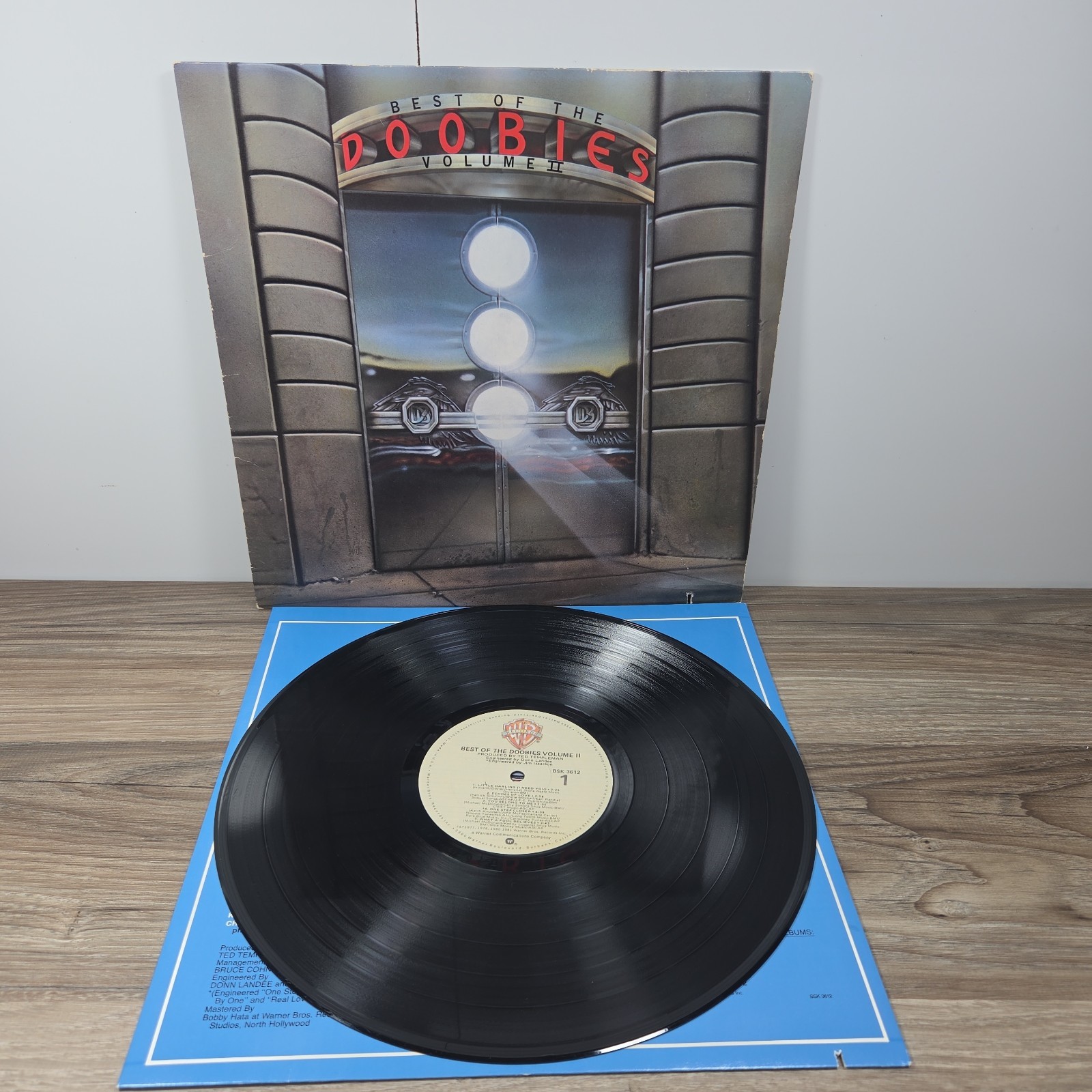 Best Of The Doobies Vol II LP  The Doobie Brothers Warner Bros. BSK3612 Tested