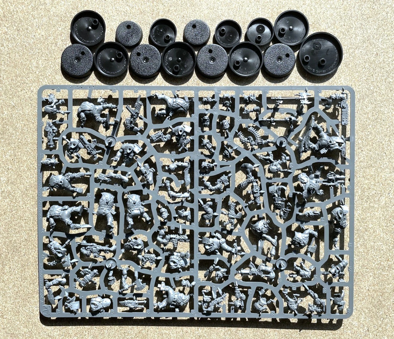 Armageddon - 10x Ork Boyz / Boyz Orks + 5x Gretchin / Gretchins