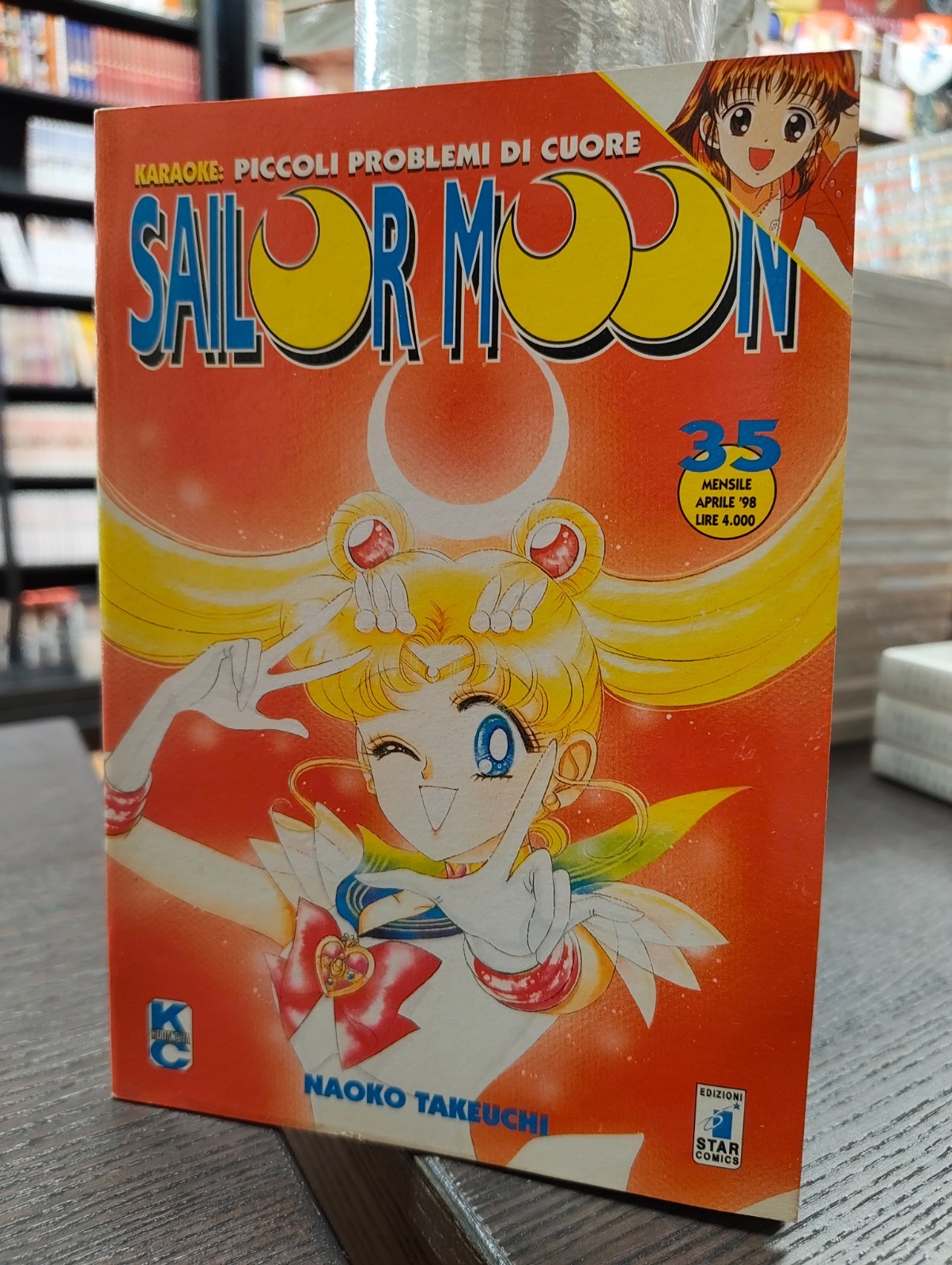 SAILOR MOON N.35 CON POSTER STAR COMICS PRIMA EDIZIONE