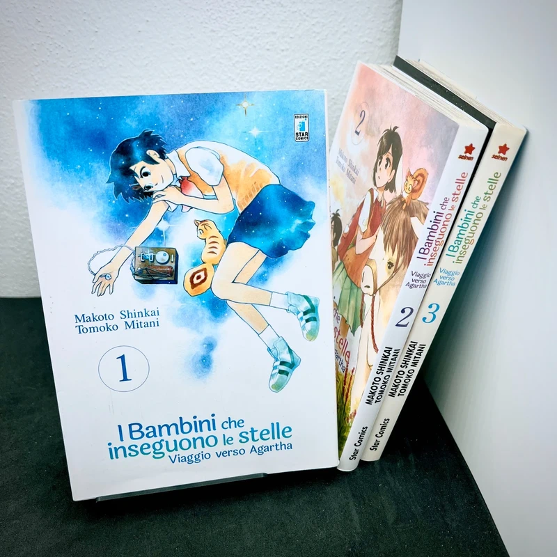 I bambini che inseguono le stelle - Manga - Makoto Shinkai e Tomoko Mitani - Voll. 1/3 (Completa)