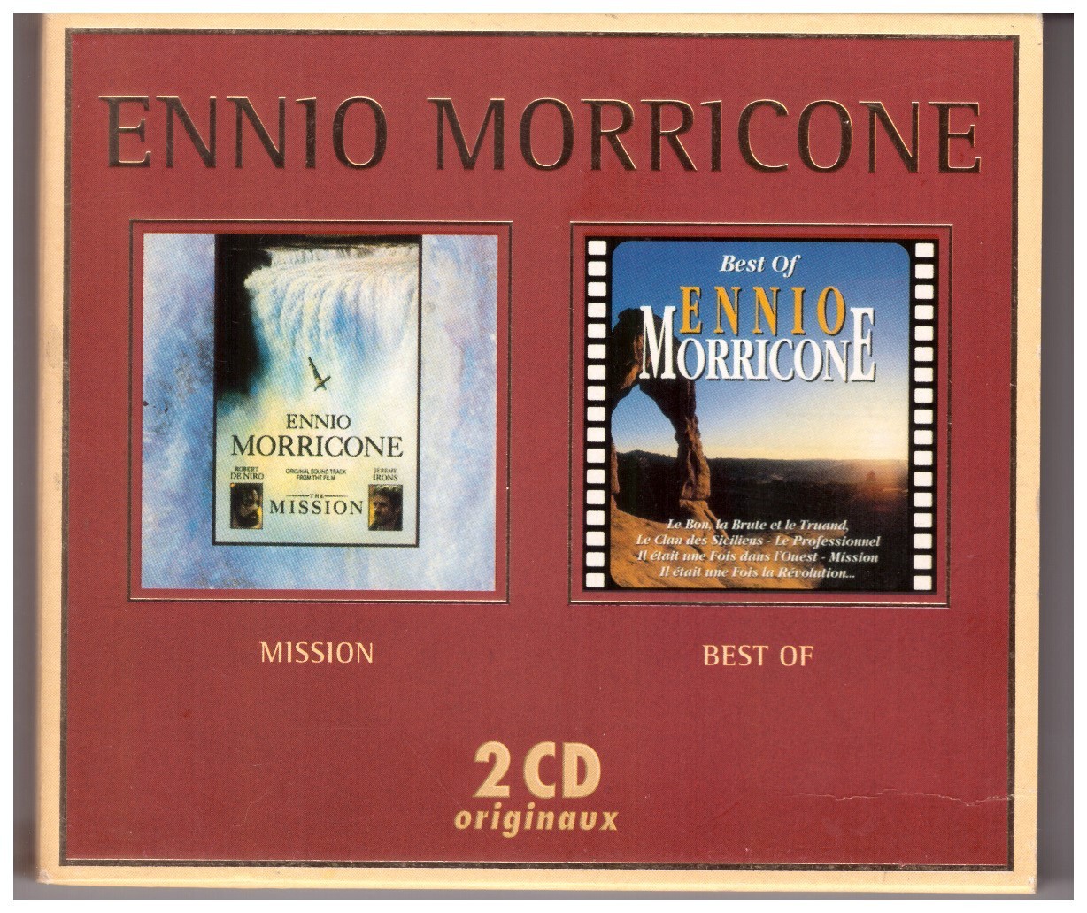 Cofanetto 2 cd Ennio Morricone Mission/Best of Ennio Morricone